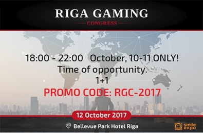 Opportunity Time at Riga Gaming Congress! Opportunity Time at Riga Gaming Congress!