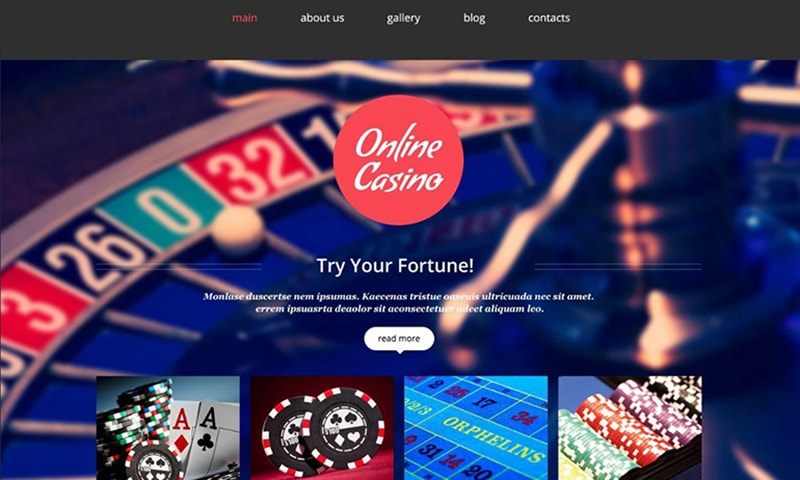 A turnkey solution: online casino website