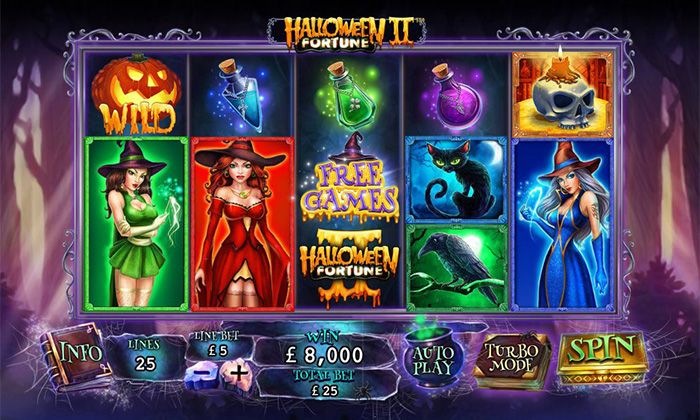 The Halloween Fortune II slot by Playtech