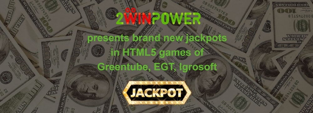 HTML5 slots with jackpots in the 2WinPower portfolio