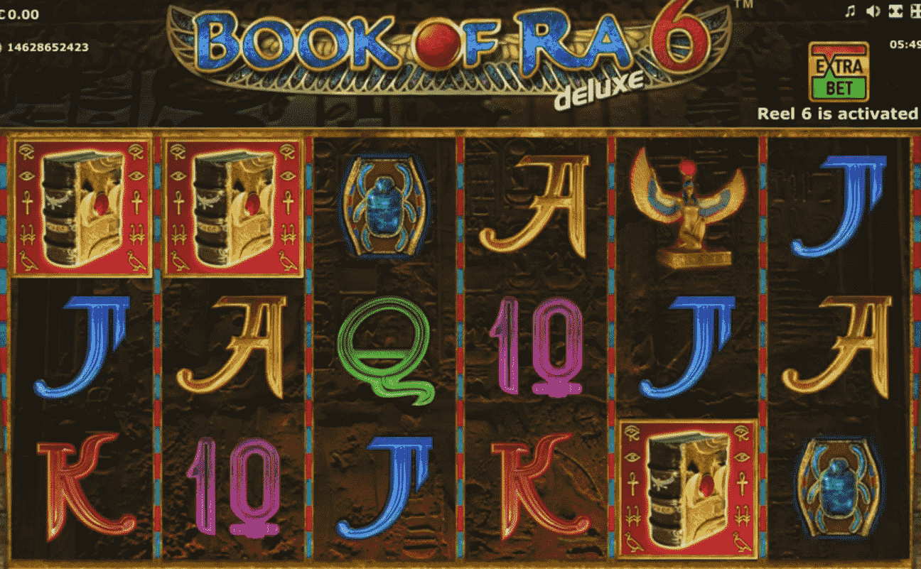 Book of Ra 6 slot by Gaminator 