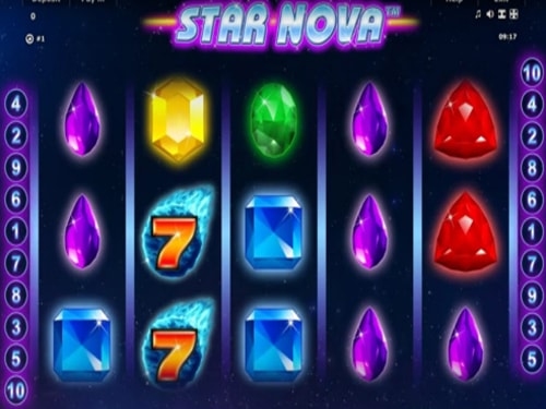 Star Nova slot machine by Greentube