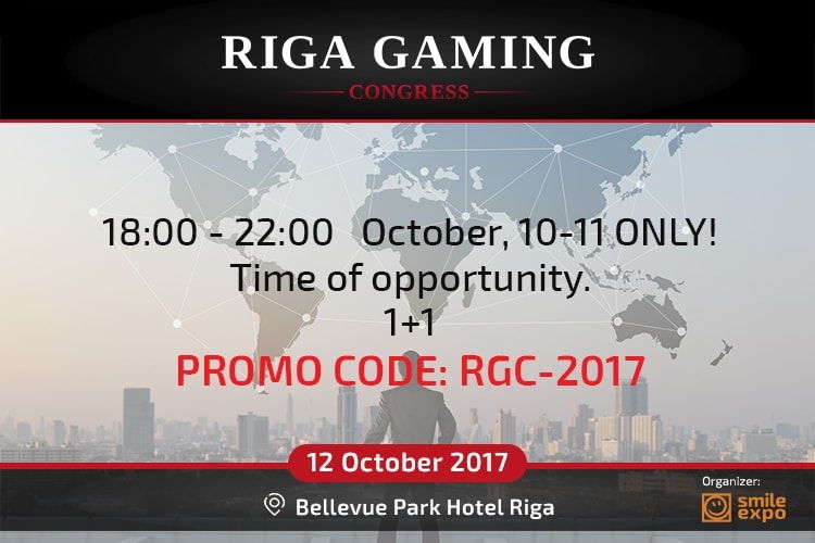 Happy hours for the Riga Gaming Congress 2017 visitors