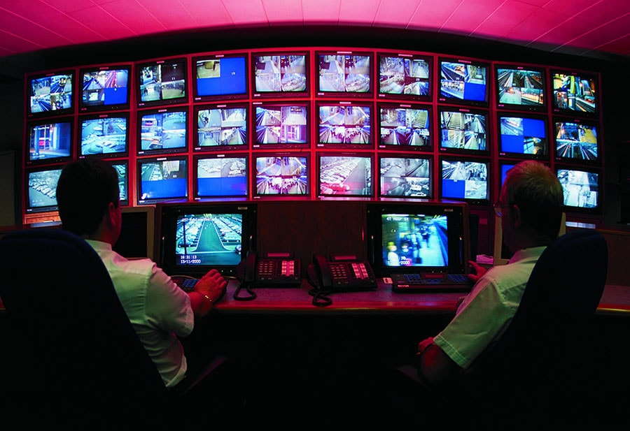 Video monitoring system (CCTV) for casino business