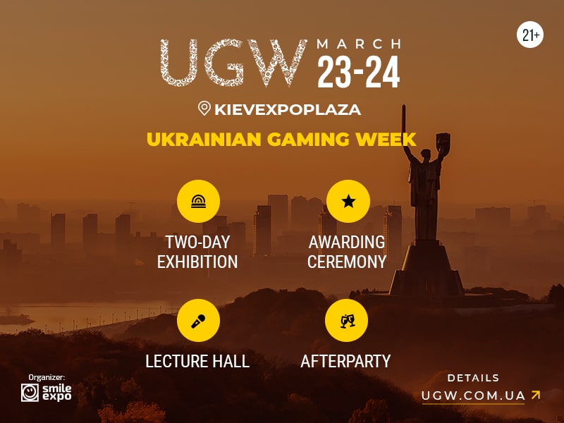 Ukrainian Gaming Week 2021 at KyivExpoPlaza