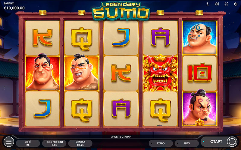 Legendary Sumo slot machine