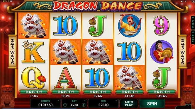 Игровой автомат Dragon Dance