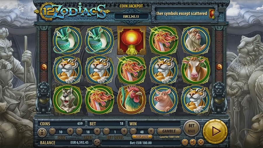 Слот Habanero: 12 Zodiacs