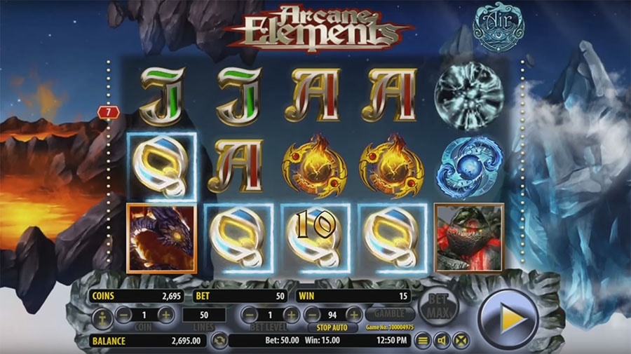 Игра онлайн Arcane Elements, скриншот 3