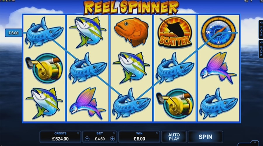 Слот Microgaming: Reel Spinner, скриншот 1