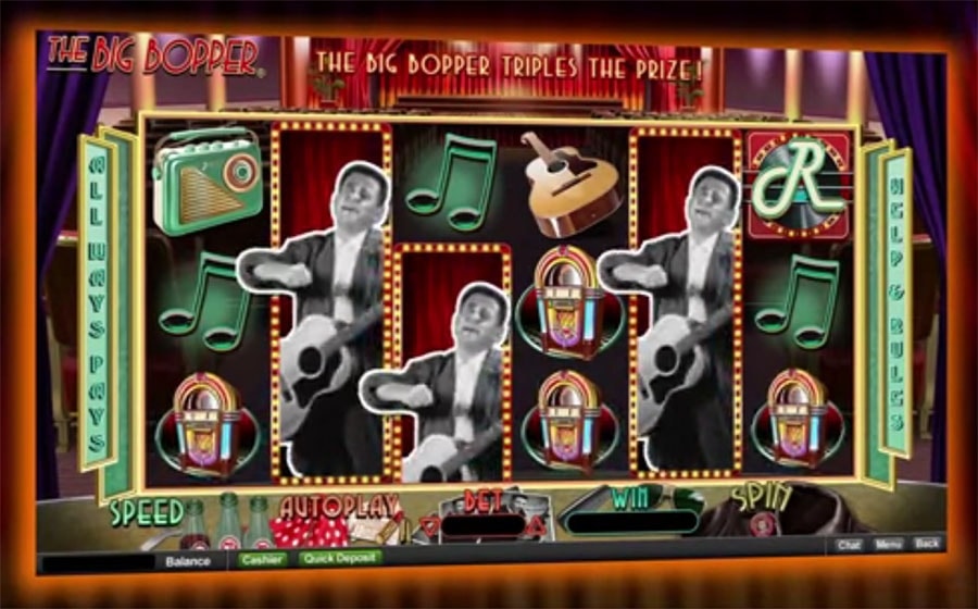 Слот-игра The Big Bopper, скриншот 2