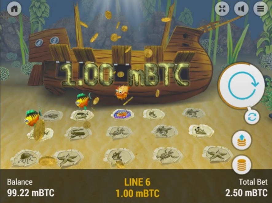 Игровой автомат Johnny the Octopus, скриншот 2