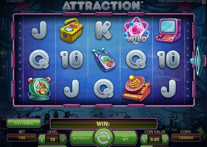 Слот Attraction
