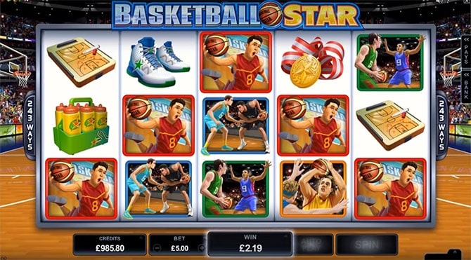 игровой автомат basketball star