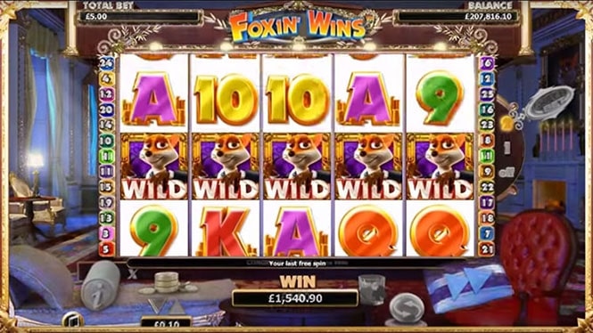 Слот Foxin’ Wins