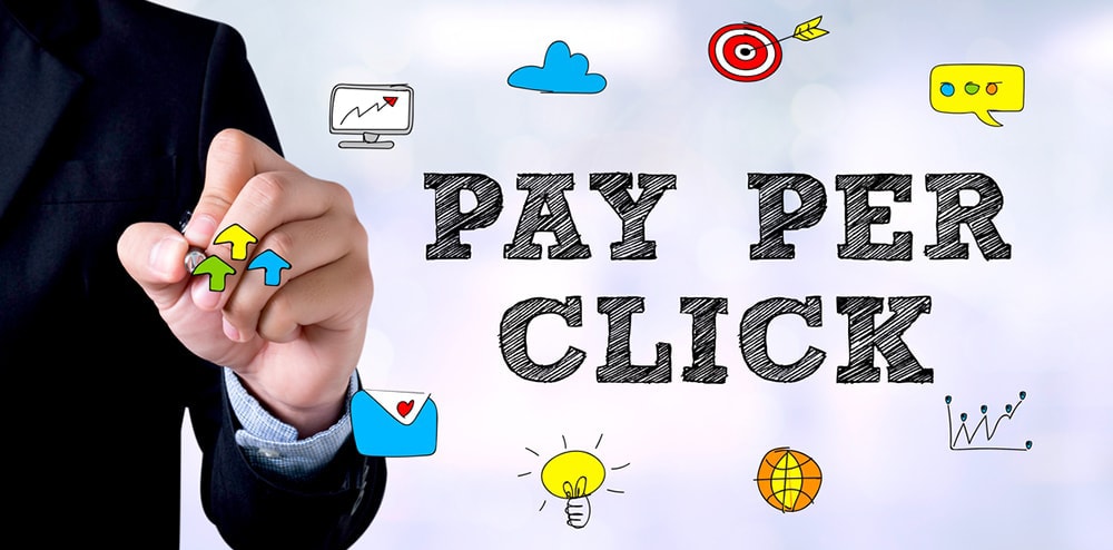 Pay per click advertising service