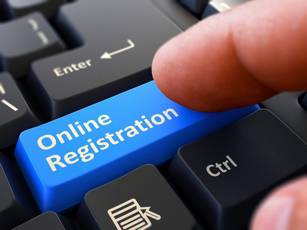 Simple registration process on the Neteller website