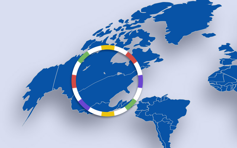 Gambling market in North America: notable territories